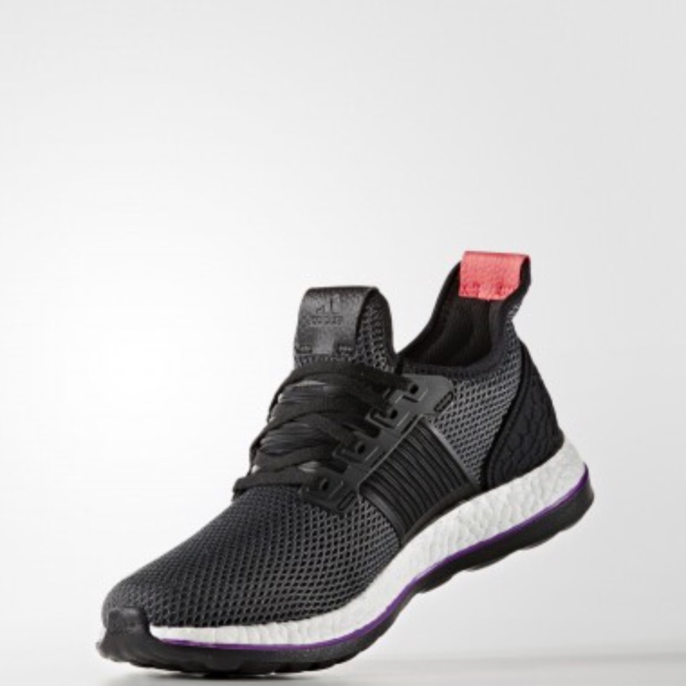 New! Adidas BOOST Women’s 10.5 Grey Running Shoes - Picture 5 of 8